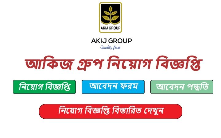 আকিজ গ্রুপ নিয়োগ বিজ্ঞপ্তি