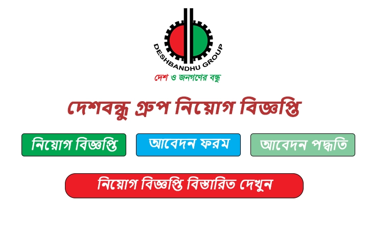 দেশবন্ধু গ্রুপ নিয়োগ বিজ্ঞপ্তি