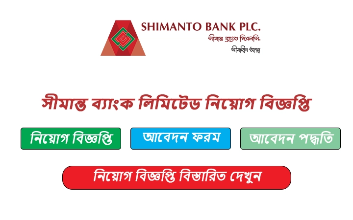 সীমান্ত ব্যাংক লিমিটেড নিয়োগ বিজ্ঞপ্তি