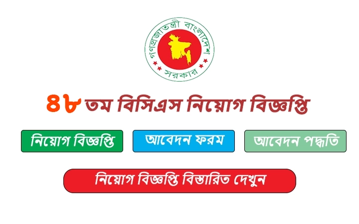 বিসিএস নিয়োগ বিজ্ঞপ্তি